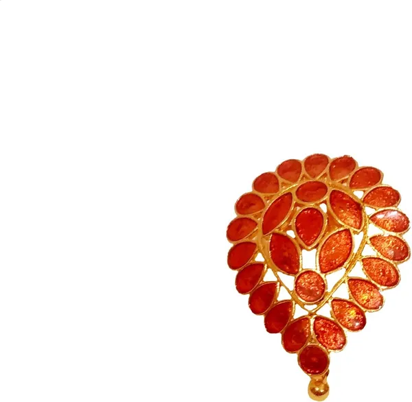 Assamese_Traditional_Copper_Gold_Plated_Red_Meenakari_Finger-Ring_For_Girls_&_Women